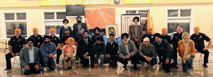 Group Honoring Deputy Sandeep Dhaliwal and othe police officers.JPG