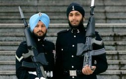 Signaler Simranjit Singh and Lance Cpl. Sarvjit Singh 