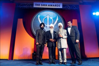 13 Sikh Lifetime Achievement Award in London - Professor Kartar Singh Ji comp.jpg