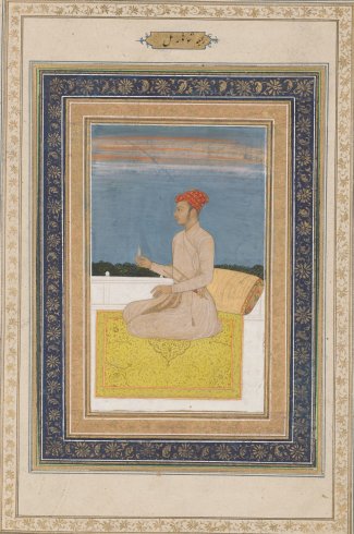 Portrait of Raja Todarmal made around 1750. This youth could be Raja Todarmal Shahjahani.jpg