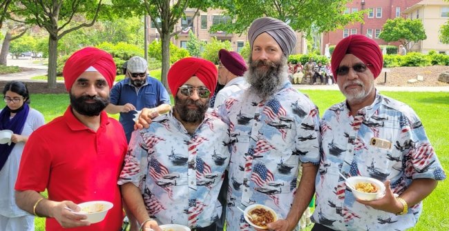 2022_Memorial Day Parade_Naperville IL_Sikhs_Langar after the parade.jpg