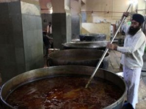 Langar at the Golden Temple, Amritsar India