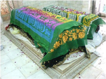 Grave of Baba Farid Ji (38K)