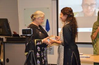 Harjot Kaur and Komal K Dang with Nilambri Ghai in Background.JPG